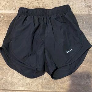 black nike shorts